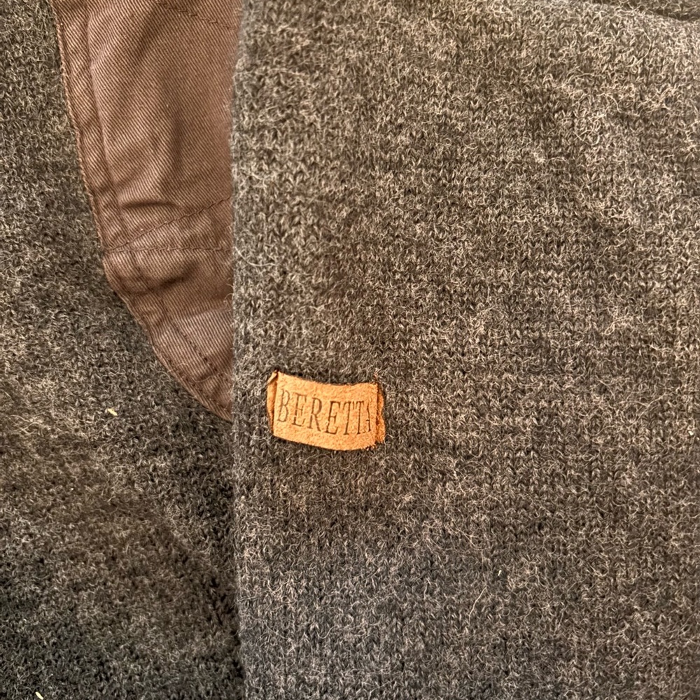 Men's Beretta Quarter Zip Sweater - Picture 3 of 4